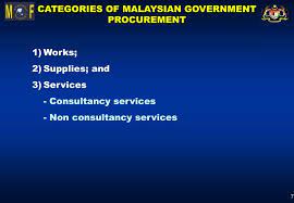 It is important to the success of the buyer's business to procure the best quality of goods or services procured at the most competitive rates. Ppt Malaysian Government Procurement Powerpoint Presentation Free Download Id 3745253