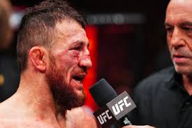 Nikita Krylov vs Ryan Spann staredown video from UFC Vegas 70 weigh ins