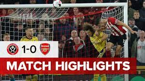 Sheffield United 1 0 Arsenal Premier League Highlights Youtube