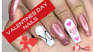 From holographic hearts to a simple french manicure, these valentine's day nail ideas would make cupid proud. Valentines Day Nails Simple Valentines Nails Xoxo Nails Youtube
