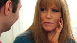 Curvaceous granny Darla Crane easily seduces younger guy