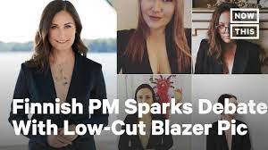 Sanna mirella marin (finnish pronunciation: Women Stand With Finland Pm Sanna Marin After Blazer Backlash Nowthis Youtube