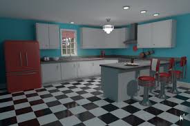 50s style kitchen finished projects