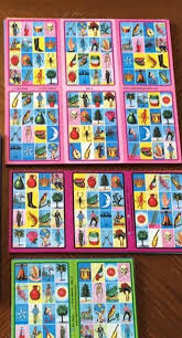 Cartas Loteria Pegadas En 4 Loteria Mexicana Cartas Loteria Mexicana Cartas De Loteria Mexicana