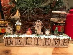 Our wish for you this christmas: Buy Cracker Barrel Believe Cardinal And Winter Woodland Animal Christmas Figurine Online In Qatar 183982571056