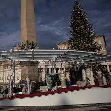 Glass ball ornaments offer an elegant and modern touch to any christmas tree. In A Tough Year A Nativity Scene That Has Had Problems The New York Times