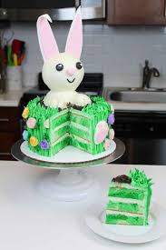 easter bunny cake: detailed recipe