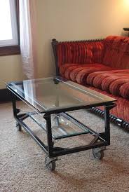 Made To Order Suspended Center A Rolling Coffee Table 500 00 Via Etsy Coffee Table Table Custom Table