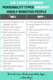 Out Of The 16 Myer Briggs Personality Types These Two Are Some Of The Most Common Ones Amongst High In 2020 Infp T Personality Infj Personality Type Personality Types