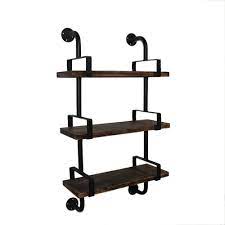 Etagere metal style industriel industriel : Etagere Style Industriel Acier Pin 100x61x25cm A Seulement 89 00 Sur Interouge Com