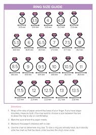 this printable ring size guide will help you find the right