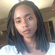 Fckyeahprettyafricans Braided Hairstyles Short Box Braids Box Braids Styling
