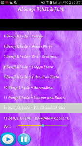 Benji & fede tutta d'un fiato. Benji Fede Songs For Android Apk Download