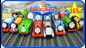 Who's this with 2 tenders? Thomas And Friends The Great Race 165 Trackmaster Thomas Friends Toy Trains For Kids Youtube