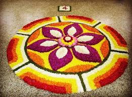 Pin On Flower Rangoli