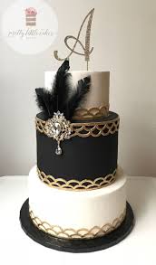 1920er Jahre Kuchen Flapper Style 20er Jahre Brullen Grossartiger Gatsby 1920er 20er Bru Gatsby Birthday Party Gatsby Cake Great Gatsby Cake