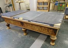 Antique Pool Table Restoration Part 2 Entertaining Design