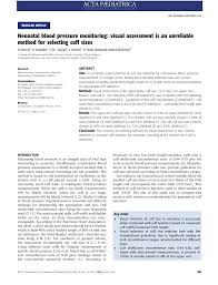 In general, blood pressure should be measured while you are seated comfortably. Http Onlinelibrary Wiley Com Doi 10 1111 Apa 12328 Pdf