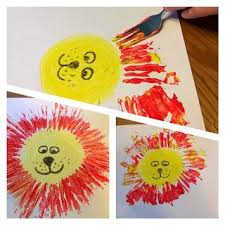 Lowe Gabel Fingerfarbe Kleinkinder U3 Spielideen Bastelideen Buchtips Und Kin Basteln Mit Kindern Weihnachten Bastelideen Basteln Mit Kleinkindern 2 Jahre