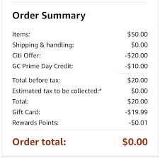 (link your citi thankyou account to your amazon account if you haven't already; 10 Amazon Promo Credits Working On Gift Card Purchases