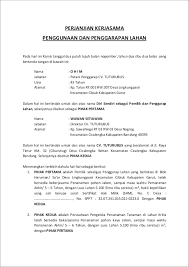 Download as docx, pdf, txt or read online from scribd. Contoh Surat Perjanjian Kerjasama Perusahaan Contoh Surat
