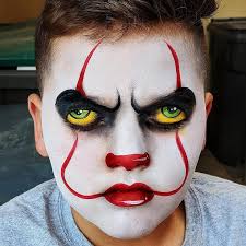 Pennywise Is Now On My List Facepaint Facepainter Losangelesfacepainter Pennywise It Clown L4l R Face Painting Halloween Kids Face Paint Face Painting
