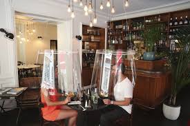 We ship your restaurant supply order to your restaurant promptly. Patrons Under Plastic Restaurants Get Creative In Virus Era Egypt Independent