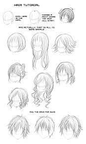 All Types Of Anime Hair Google Search Anime Drawing Styles How To Draw Hair Manga Hair
