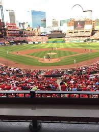 Busch Stadium Section Luxury Row Suite Seat 15 Home Of