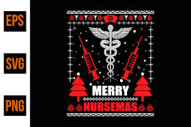 Download Ugly Christmas Sweater Design Vector Graphic By Ajgortee Creative Fabrica PSD Mockup Templates