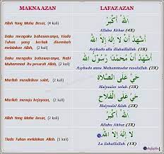 Bacaan Doa Selepas Azan Rumi Dan Jawi 4 Doa Harian