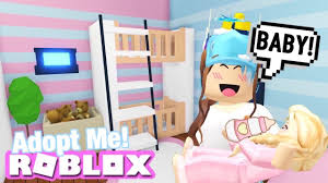 2152 for the whole room this yellow and blue pet room was built in the small bathroom in the treehouse. Custom Baby Room Design Ideas Building Hacks Adopt Me Cloud Lamp Bunked Bed Roblox Youtube