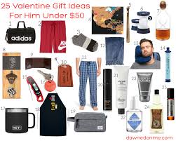 valentine gift ideas for him under 50