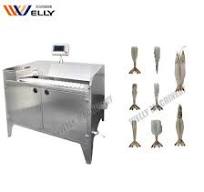 Shrimp Open Back Machine Automatic Shrimp Skin Peeling Devenier Machine  Equipment for Shrimp Processing