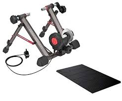 Blackburn Tech Mag Race Trainer Trainer With Mat One Size For Sale Indoor Bicycles Singlespeed Bicycle Bike Lights
