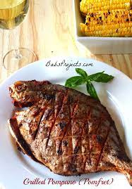 Grilled Pompano Grilled Pomfret Babs Projects Recipe Pompano Recipe Grilled Pompano Recipe Grilled Fish Recipes