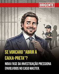 O SISTEMA ESTÁ EM EBULIÇÃO EM BRASÍLIA! ⚖️💣 A manutenção da prisão de Daniel Vorcaro (ex-Banco Master) colocou a República em alerta máximo. O cenário neste mês de março de 2026 é