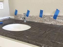 Explore designs from modern tile to classic marble and beyond. Requesting Advice For Bathroom Vanity Backsplash Height