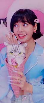 Baby, you deserve a treat. Blackpink Ice Cream Lisa Ice Cream Lisa Lisa Wallpaper Blackpink Lisa
