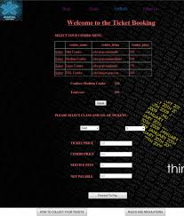 Online Cinema Ticket Booking System Projectsgeek