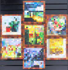 Batman riddler minecraft diamond sword pixel art grid pointing bottem left art deco marquise diamond ring posted on june 14, 2021 by admin the shapes on the tennis racket are diamond painting pen relatively simple and can be easily blended into a basic frame. I Painted All The 1x1 16x16 Pixel Paintings Minecraft