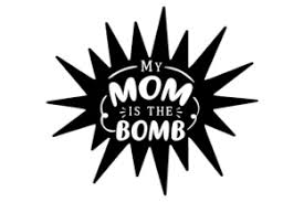 Download My Mom Is The Bomb Svg Cut Files Download Disney Princess Silhouette Svg Free Download PSD Mockup Templates
