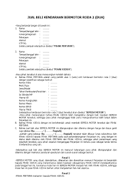 Surat kuasa atas nama yang bersangkutan (pn), pasangan dan anak tanggungan yang berusia lebih dari 17 tahun (bertandatangan diatas meterai rp.10.000) agar mengirimkan dan melengkapi kekurangan dokumen pada tahun pelaporan saat ini. Contoh Surat Kuasa Pengurusan Balik Nama Stnk Dan Bpkb Gadai Bpkb Mobil