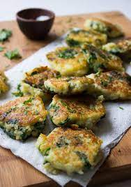 Leftover Mashed Potato Cakes With Spinach Little Broken Mashed Potato Cakes Leftover Mashed Potatoes Spinach Recipes