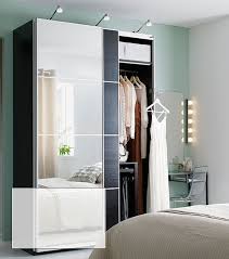 Ikea is the pioneer of modern and minimalistic furnishing and you get to choose from a huge variety of wardrobe choices if you are looking for a mirrored wardrobe. Bedroom Storage Closet Systems Storage Ideas Mirrored Wardrobe Doors Ikea Wardrobe Closet Designs