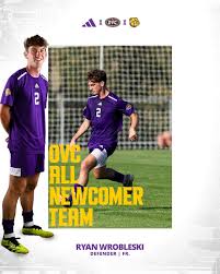 Ryan Wrobleski has been named to the All-OVC Newcomer team in his first  year as a Leatherneck 💯 #GoNecks