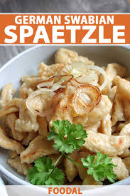 Since my favorite german restaurant calls this stuff spätzle, that's what i went with, and they are as easy to make, as they are hard to correctly pronounce. Best German Swabian Spaetzle Recipe Fab Fare From The Old County Foodal