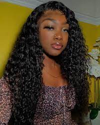 130 Density Natural Remy Hair 13 4 Lace Front Black Natural Wave Wig 22 Curly Hair Styles Curly Hair Styles Naturally Wig Hairstyles
