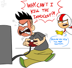 Saw an out-of-context Caddicarus clip, had to make a Kick Buttowski comic  of it. – @hatsampixie on Tumblr