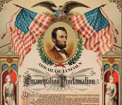 President abraham lincoln on january 1, 1863, that freed the slaves of the confederate states during the american civil war. Michael Beschloss On Twitter Abraham Lincoln Issued Emancipation Proclamation Tomorrow 1863